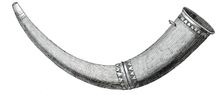 The Borstall Tenure Horn, 1850. Creator: Unknown