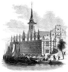 The Börsen, Copenhagen, 1858. Creator: Mason Jackson