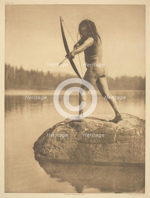 The Bowman, 1915. Creator: Edward Sheriff Curtis.
