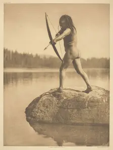 The Bowman, 1915. Creator: Edward Sheriff Curtis