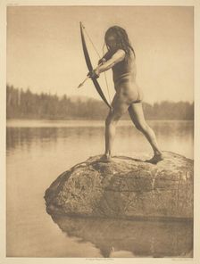 The Bowman, 1915. Creator: Edward Sheriff Curtis