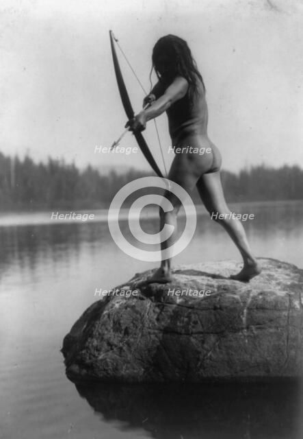 The Bowman-Nootka, c1910. Creator: Edward Sheriff Curtis.