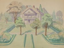 The Bowery House, 1935/1942. Creator: Gladys Cook