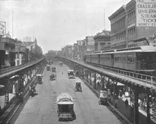 The Bowery, looking north, New York, USA, c1900. Creator: Unknown