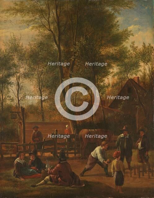 The bowlers, 1658-1700. Creator: Unknown.