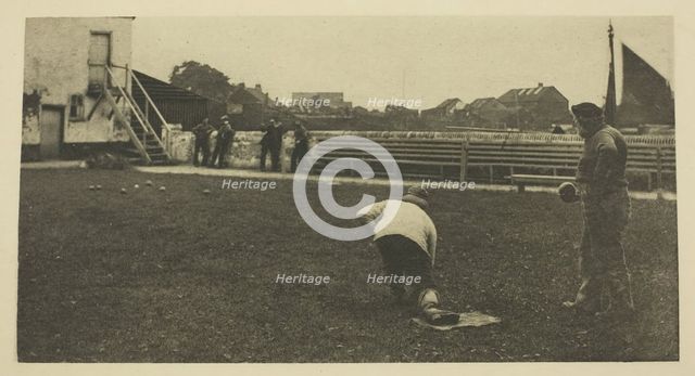 The Bowling Green, 1887. Creator: Peter Henry Emerson.