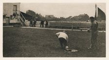 The Bowling Green, 1887. Creators: Peter Henry Emerson, Alfred Dawson