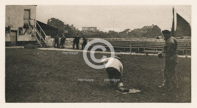 The Bowling Green, 1887. Creators: Peter Henry Emerson, Alfred Dawson.