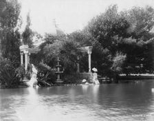 The botanical garden at Palermo Park, Buenos Aires, Argentina, 1927
