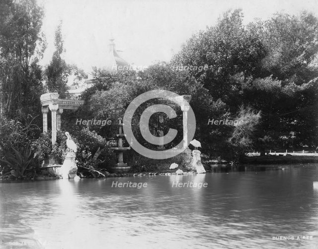 The botanical garden at Palermo Park, Buenos Aires, Argentina, 1927. Artist: Unknown
