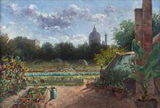 The Botanical Garden in Vienna, 1891. Creator: Hermine Lang-Laris