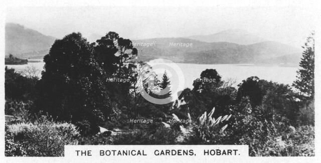 The Botanical Gardens, Hobart, Tasmania, 1928. Artist: Unknown