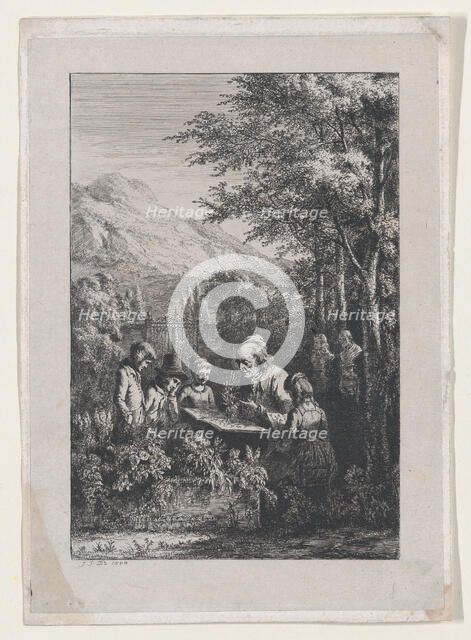 The Botany Lesson, 1804. Creator: Jean-Jacques de Boissieu.