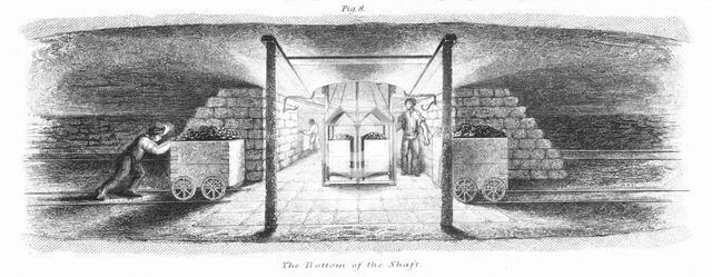 'The Bottom of the Shaft', 1862. Creator: Unknown.