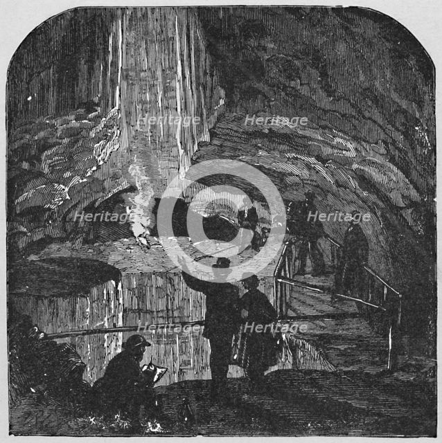 'The Bottomless Pit', 1883. Artist: Unknown.