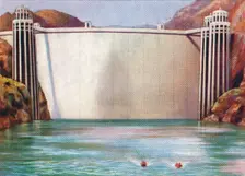 The Boulder Dam, USA, 1938