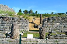 The bouleuterion at Dodona, Greece. Creator: Samuel Magal