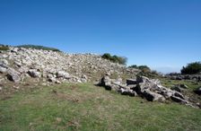 The bouleuterion at Kassope, Greece. Creator: Samuel Magal