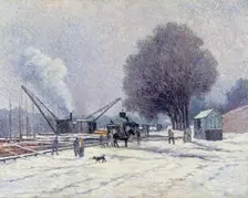 The Boulogne Embankment, 1905. Creator: Maximilien Luce