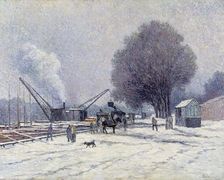 The Boulogne Embankment, 1905. Creator: Maximilien Luce