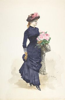 The Bouquet, . Creator: Ernest-Ange Duez