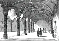 The Bourse at Antwerp, 1844. Creator: Unknown