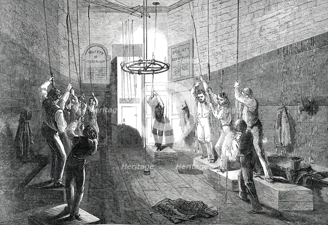 The Bow-Bell Peal on Christmas Eve, 1850. Creator: Unknown.