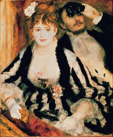 The Box 1874, oil painting by Auguste Renoir