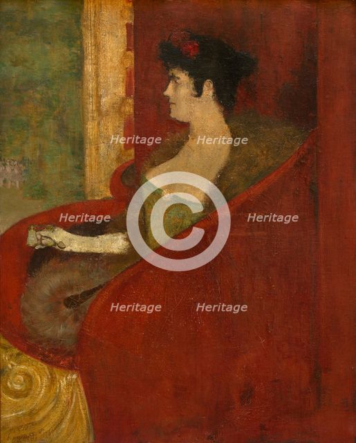 The Box, 1896. Creator: Henri Evenepoel.