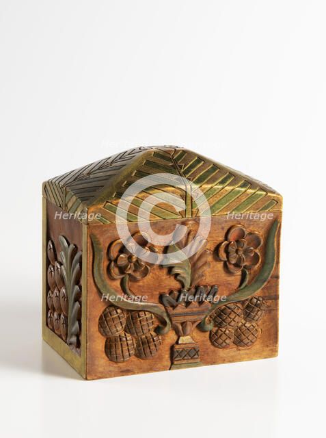 The Box. Designed by Princess Maria Tenisheva, c. 1903. Creator: Workshop of Princess Maria Tenisheva in Talashkino.