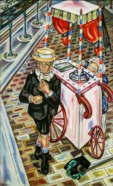 The Boy with Ice Cream, 1925. Creator: Blanchard, María (1881-1932)