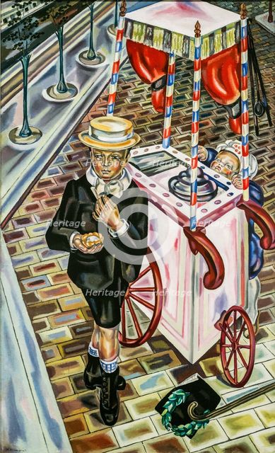 The Boy with Ice Cream, 1925. Creator: Blanchard, María (1881-1932).