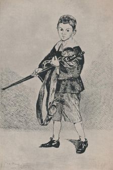 The Boy with the Sword 1862, (1946). Artist: Edouard Manet