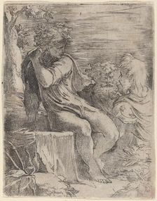 The Boy and Two Old Men. Creator: Parmigianino