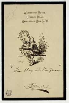 The Boy at the Gnaw, n.d. Creator: Frederick Barnard