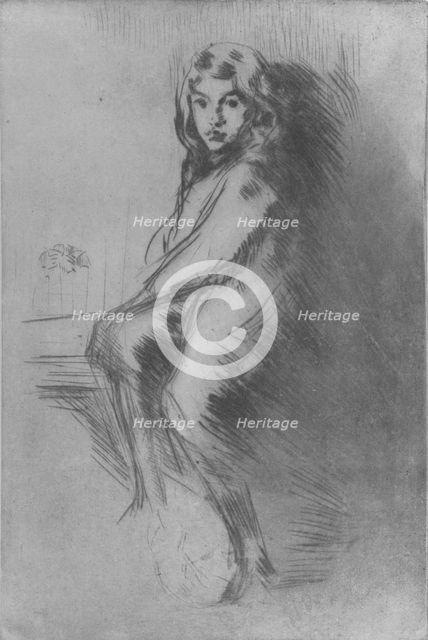 'The Boy (Charlie Hanson)', c1876, (1904). Artist: James Abbott McNeill Whistler.