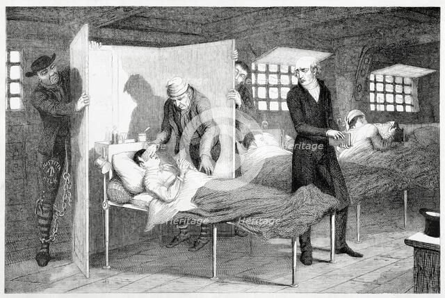 'The Boy Dies on the Transportation Ship', 1848. Artist: George Cruikshank