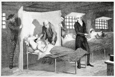 The Boy Dies on the Transportation Ship 1848. Artist: George Cruikshank