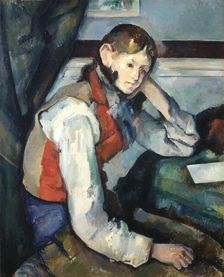 The Boy in the Red Vest (Le garçon au gilet rouge), 1888-1890