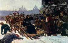 The Boyar Morozova (a study) 1881, (1965). Creator: Vasily Surikov