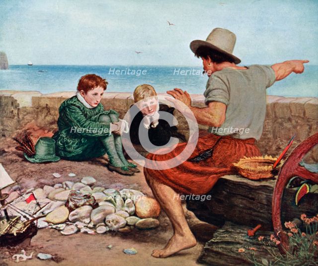 'The Boyhood of Raleigh', 1908-1909. Artist: Unknown