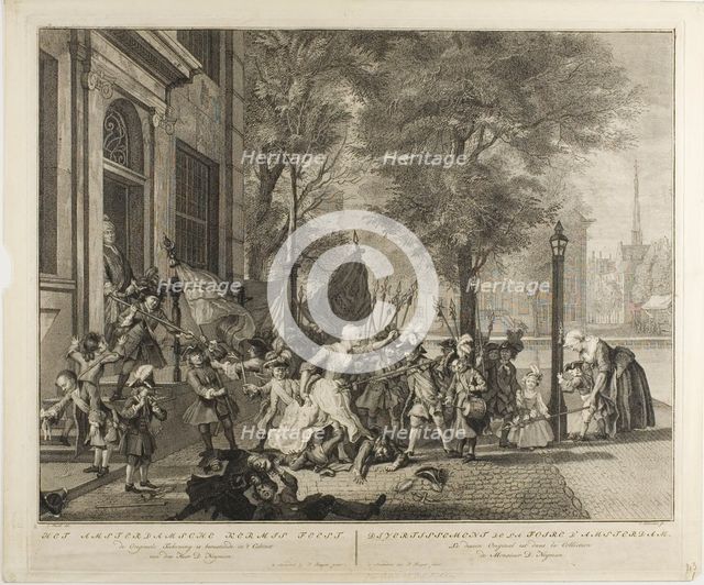 The Boys of Amsterdam, n.d. Creator: Jacobus Houbraken.