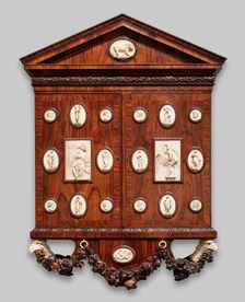 The Brand Cabinet, , c. 1743. Creators: Horace Walpole, William Hallett