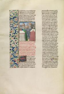 The Brabants Lay Seige Against the City of Grave, c1388; Chroniques (Book Three), about 1480-1483. Creator: Unknown