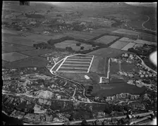 The Bradfield Corporation Water Works Gilstead Filter Beds, Bingley, West Yorkshire, c1930s. Creator: Arthur William Hobart