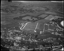 The Bradfield Corporation Water Works Gilstead Filter Beds, Bingley, West Yorkshire, c1930s. Creator: Arthur William Hobart