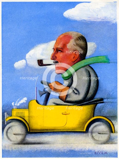 'The Brain of the AA', Sir Stenson Cooke, 1935. Artist: Essex