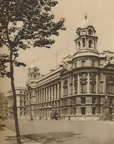 The Brains of Defence: British War Office in Whitehall c1935. Creator: Donald McLeish