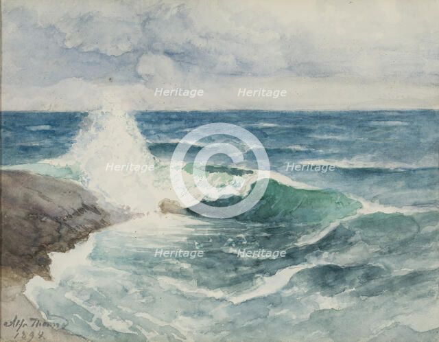 The Braker, 1894. Creator: Sven Alfred Thörne.