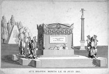 The Brave Dead of the 18th June 1815 19th century